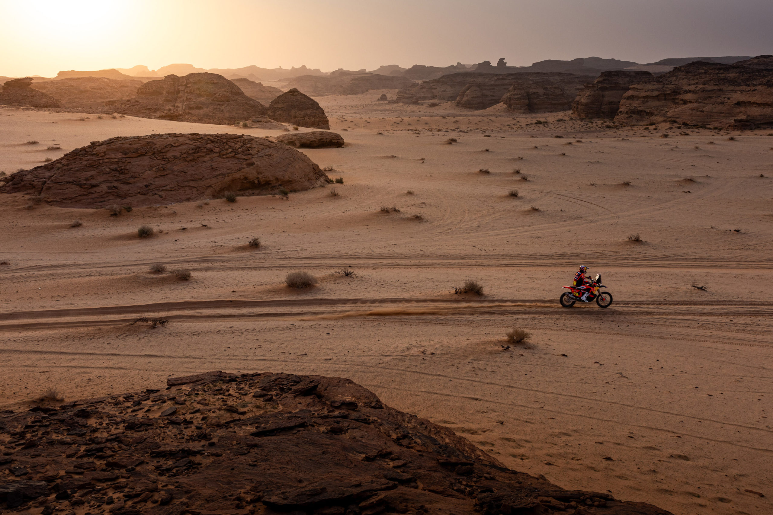 Ο Daniel Sanders στο Rally Dakar 2026